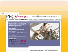 Tablet Screenshot of pranamediagroup.com